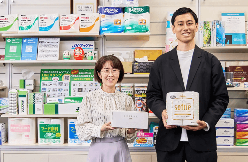 日本製紙クレシア株式会社　マーケティング総合企画本部 eコマース部　植松久美子様　古屋辰太朗様　